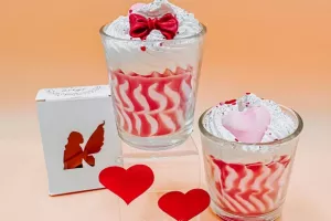 bougie fée mère St Valentin Perce neige